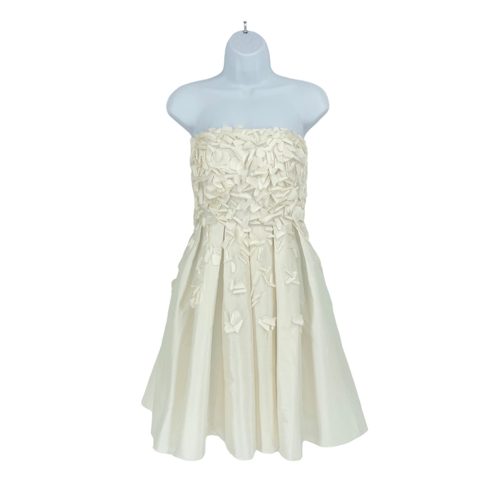Calvin Klein Ivory Wedding‎ Strapless Dress